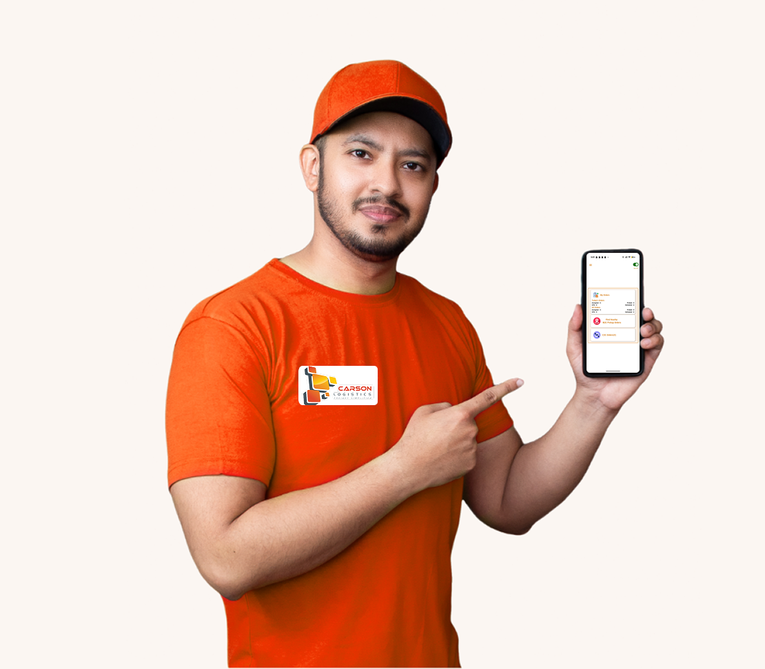 A person pointing to a mobile device